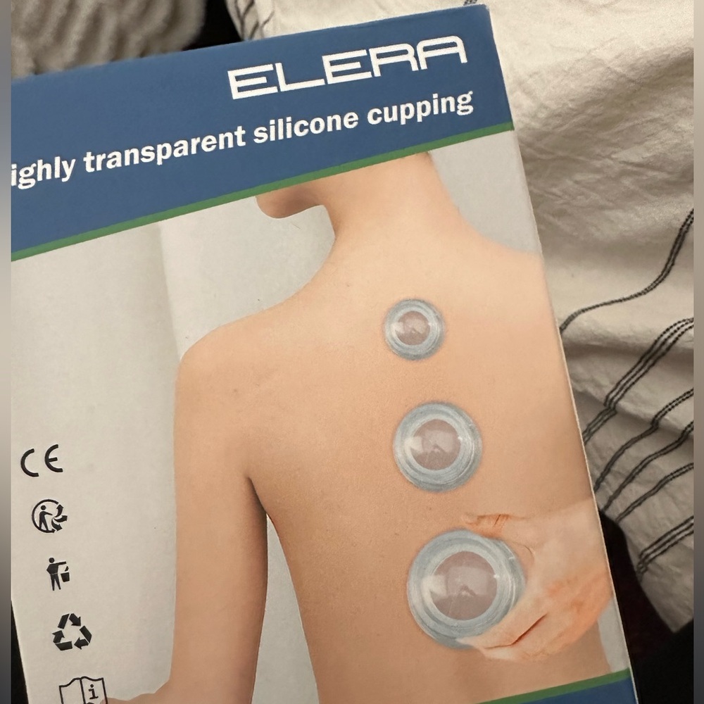 ELERA Silicone Cupping Therapy Sets, for Cellulite Reduction and Body Massage